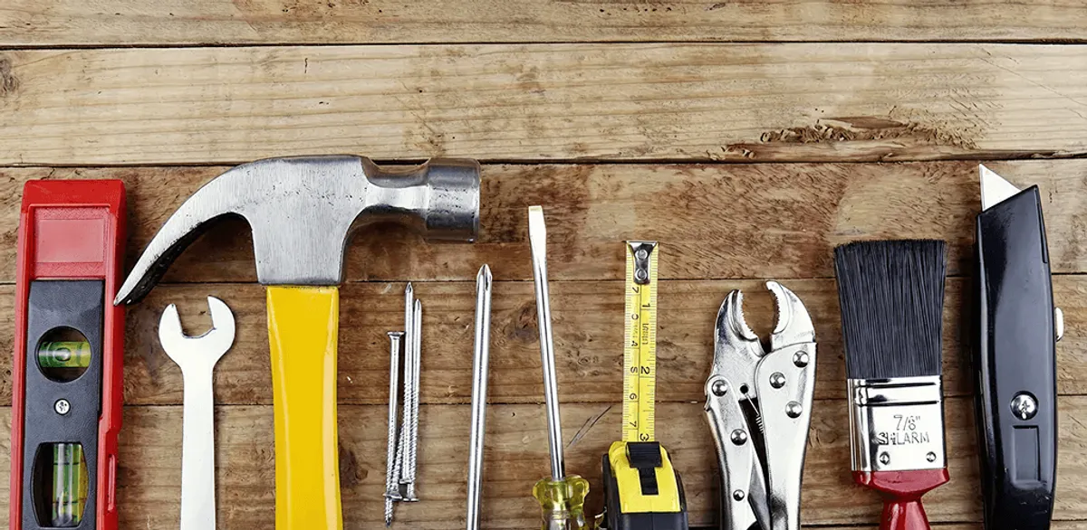 Handyman tools for home repairs and maintenance services in Stockton, CA